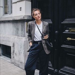 𝗡𝗪𝗧 𝗭𝗮𝗿𝗮 • Plaid Blazer